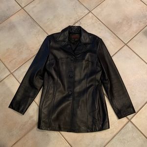 SIENA Black Leather Jacket